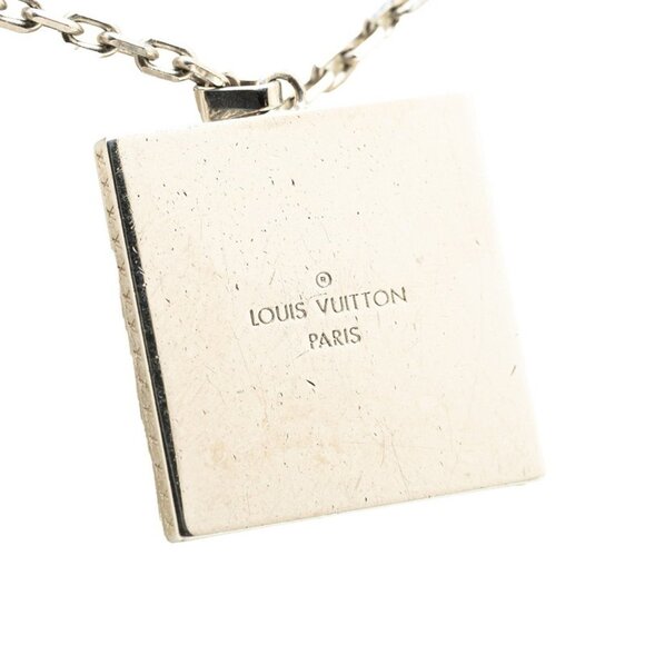 LOUIS VUITTON Silver Necklace - Picture 2 of 7